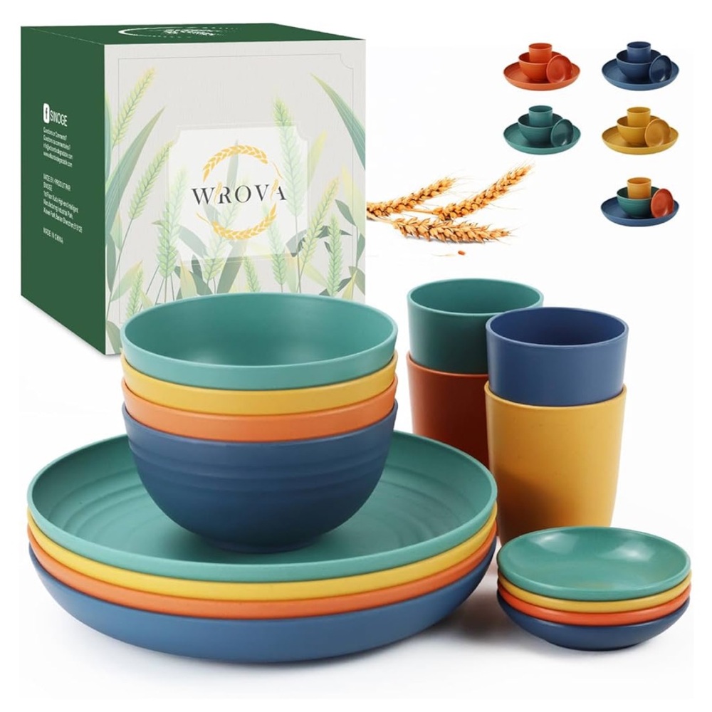 Wrova bowls, cups and plates